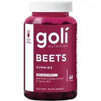 Goli Nutrition , Beets Cardio Gummies, 60 Gummies