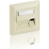 Digital Data Communications Frameset 3x inbouw zuiver wit (Netwerk accessoires)
