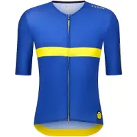 Santini Maillot Jaune Col De La Madeleine 2025 Korte Mouw Wielertrui