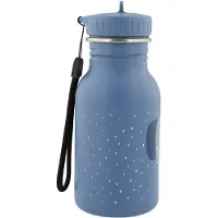 Trixie Drinkfles - Mrs. Elephant - RVS Waterfles voor kinderen - 350 ml - Lekvrije Fles - Blauw - Olifant