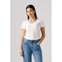 Levi's The Perfect V-neck Tee Size: XS | T-Shirts Outlet | Dames | Wit
