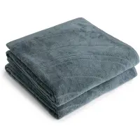 Yumeko Handdoek Katoen 50x100 Blauw - Eco, Bio & Fairtrade