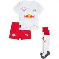 Puma Trainingspak 'RB Leipzig 25/26' geel / vuurrood / wit