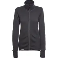 Woolpower Vest Unisex Full Zip Jacket 400 Black-S