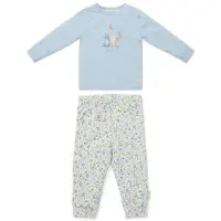 Little Dutch pyjama lichtblauw Jongens/Meisjes Stretchkatoen Ronde hals - maat 74/80