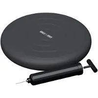 Gorilla Sports Balanskussen incl. pomp Grijs