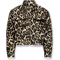 ONLY GIRLS Blouse sand / bruin / zwart