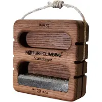 Nature Climbing - Stone Hanger Black Edition - Trainingsbord smoked oak