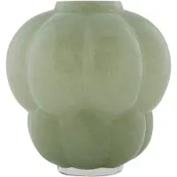 AYTM Uva Glazen Vaas Medium | Pastel Green