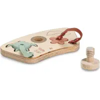 Hauck Play Puzzling S, Schildpad & Bloem - Puzzel voor baby's vanaf 10 maanden. Compatibel met