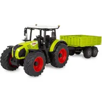 Jamara Claas Arion 660 + Kiepaanhanger op afstand (1:24)