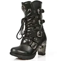 New rock Veterlaarzen 'M-TR003-S1' zwart