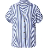 ONLY Blouse 'ONLYasmin' donkerblauw / wit