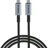Verbatim Usb-C Naar Usb-C Kabel 240W 40Gb/S Opladen En Synchroniseren Voor Telefoons