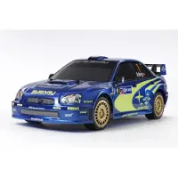Tamiya 1:10 RC auto Elektro Drift RC Impreza Mexico 04 (TT-01E) Blauw, Goud 4WD Bouwpakket 2,4 GHz