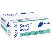 Meditrade 10x trade 70-124W unisex Baretthauben Suavel Astrid weiß Größe XL 100 St