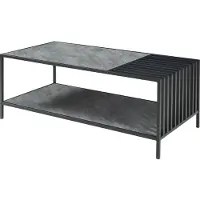 En.casa Salontafel Pärghos zwart en betonkleurig []