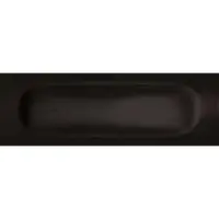 Vtwonen Tegels Chop decor wandtegel nero 15x5cm zwart
