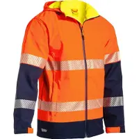 Bisley Taped Hi Vis Ripstop Bonded Fleece Jacket | Maat: S