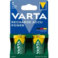 Varta Recharge Accu Power Oplaadbare Batterijen C 3000 mAh Blister - 6 x 2 stuks - Voordeelverpakking