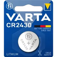Varta 6x Lithium Coin Cr2430 Blister