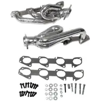 BBK 09-18 Dodge Ram 5.7L Hemi Shorty Tuned Length Exhaust Headers - 1-3/4 Silver Ceramic