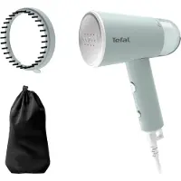 Tefal Origin Travel DT1034 - Kledingstomer - Compact - Opvouwbaar - Ideaal voor Reizen - Handstomer - Eucalyptus - 1200W