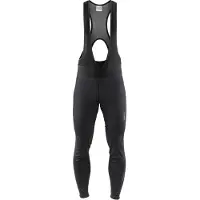 Craft Fietsbroek Men Ideal Pro Wind Bib Tights Pad Black-S