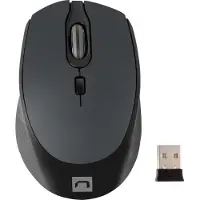 Natec Osprey Muis Rechts RF Draadloos + Bluetooth Optisch 1600 DPI (Draadloze), Muis, Zwart