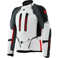 Dainese Super Adventure heren textieljas Grijs/Rood 50, Mannen
