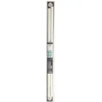 Wicotex Douchestang Tubo 125-220 wit wit Aluminium Douchegordijnstang
