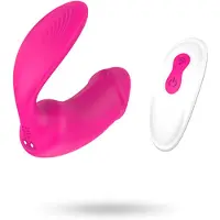 Vuxen Dubbele Vibrator in Penis Vorm - Roze