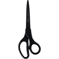 Leitz Titanium 5420 schaar, ergonomisch, antikleefcoating, voor links-/rechtshandigen, L 205 mm, staal/kunststof met titaniumcoating, zwart