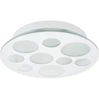 Eglo Moderne Plafondlamp Pernato Wit Ø 38cm