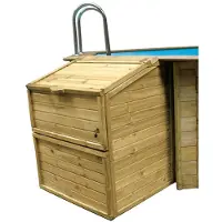 Gre Accessories Wood Filtration Room Bruin 120 cm