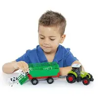 MOLTO Tractor Met Licht En Geluid Aanhanger En Dier