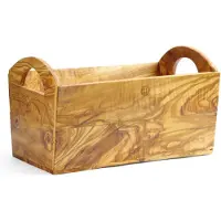 Hendi Brooddoos Olijfhout 245x198x194 mm, Brood bewaren, Bruin