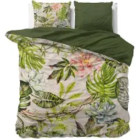 Dreamhouse Dekbedovertrek Destiny White Satijn-200 x 200 / 220 cm | 2-Persoons