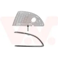 VAN WEZEL 1779595 Ventilatiegrille, bumper