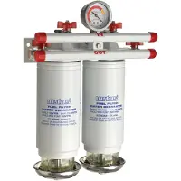 VETUS 460 L/h Double Water Separator Fuel Filter Wit