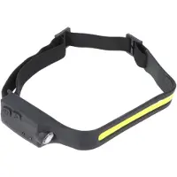 Velamp BOWIE - LED hoofdlamp - 600lm 2in1 met bewegingssensor - Oplaadbaar
