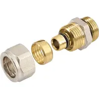 Bonfix Alu-knel puntstuk 1" bu.dr. x 32 mm