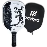 Zcebra Pickleball Zgecko Pickleball Paddle Zwart