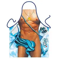 Benza Strijder/Cupid man - Sexy Grappig Leuk Schort Keukenschort