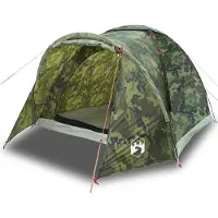vidaXL Vistent 2-persoons waterdicht camouflage