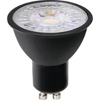 ELP GU10 LED Spot Ø56mm | 5W 3000K Zwart 390Lm | 830