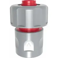 AWTOOLS AW61001 Snelkoppeling - Slangkoppeling 3/4 Inch - Hoogwaardig Kunststof - UV-bestendig - Voor Tuinslang - 5903678601195