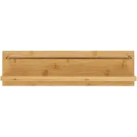 House Nordic Wandplank Ember | bamboe naturel 10x45x12 cm wandplanken en -haken | NADUVI