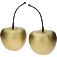 MamboCat Set van 2 Aardewerk potten Sierkers XS Goud mat - 1x E2214-S1-GO