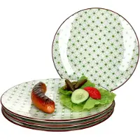 Ritzenhoff & Breker Set van 4 dinerborden 26.5cm Lime Rio - Ritzenhoff 744774